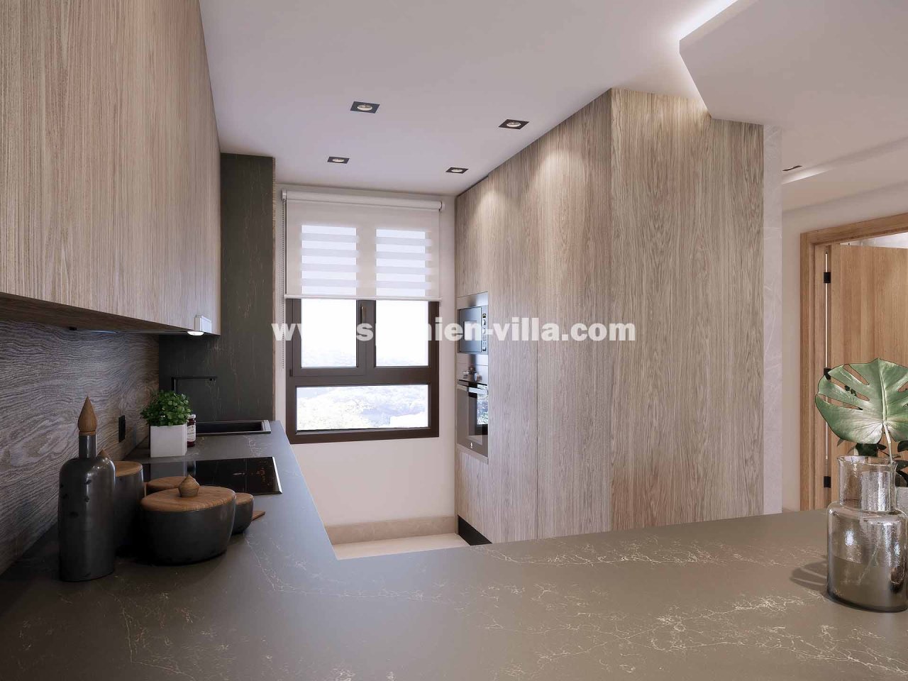 Bei MARBELLA - Exklusive NEUBAU-Reihen-Villen zwischen Bergen und Meer