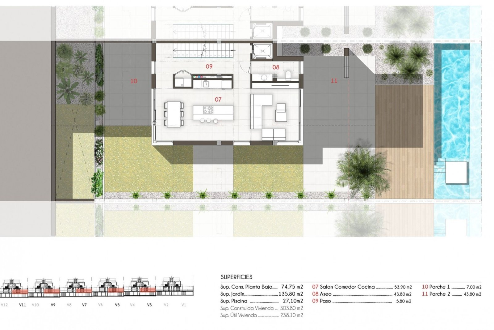 Exquisite NEUBAU-Golf-Villa - Pool, Dachterrasse, Keller - direkt am herrlichen Golfplatz - nahe Alicante