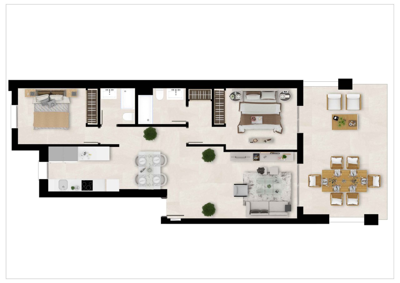 Tolle Neubau-Apartments bei Estepona - GOLF