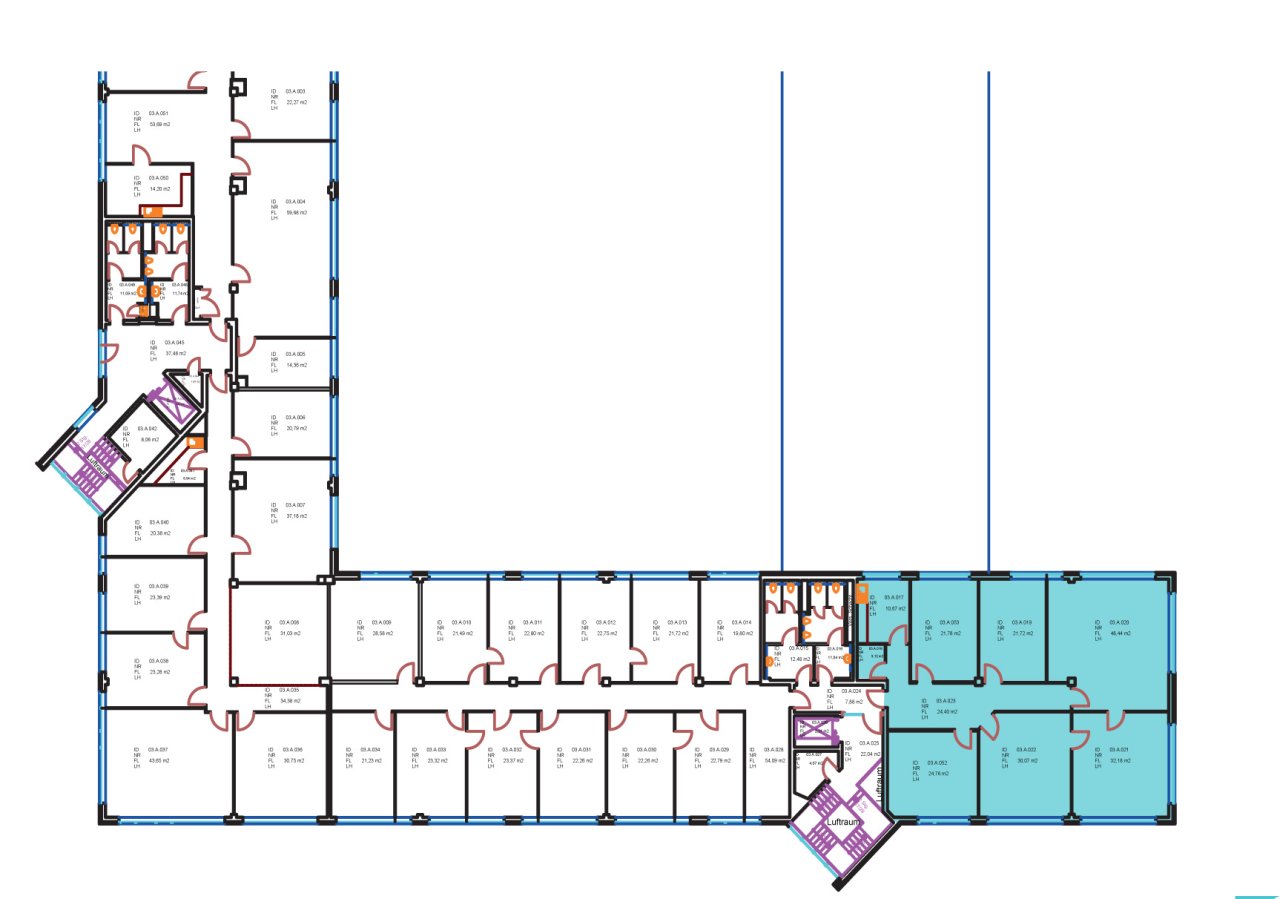 MAINZ: Helle Büroflächen mit Ausblick in's Grüne - provisionsfrei