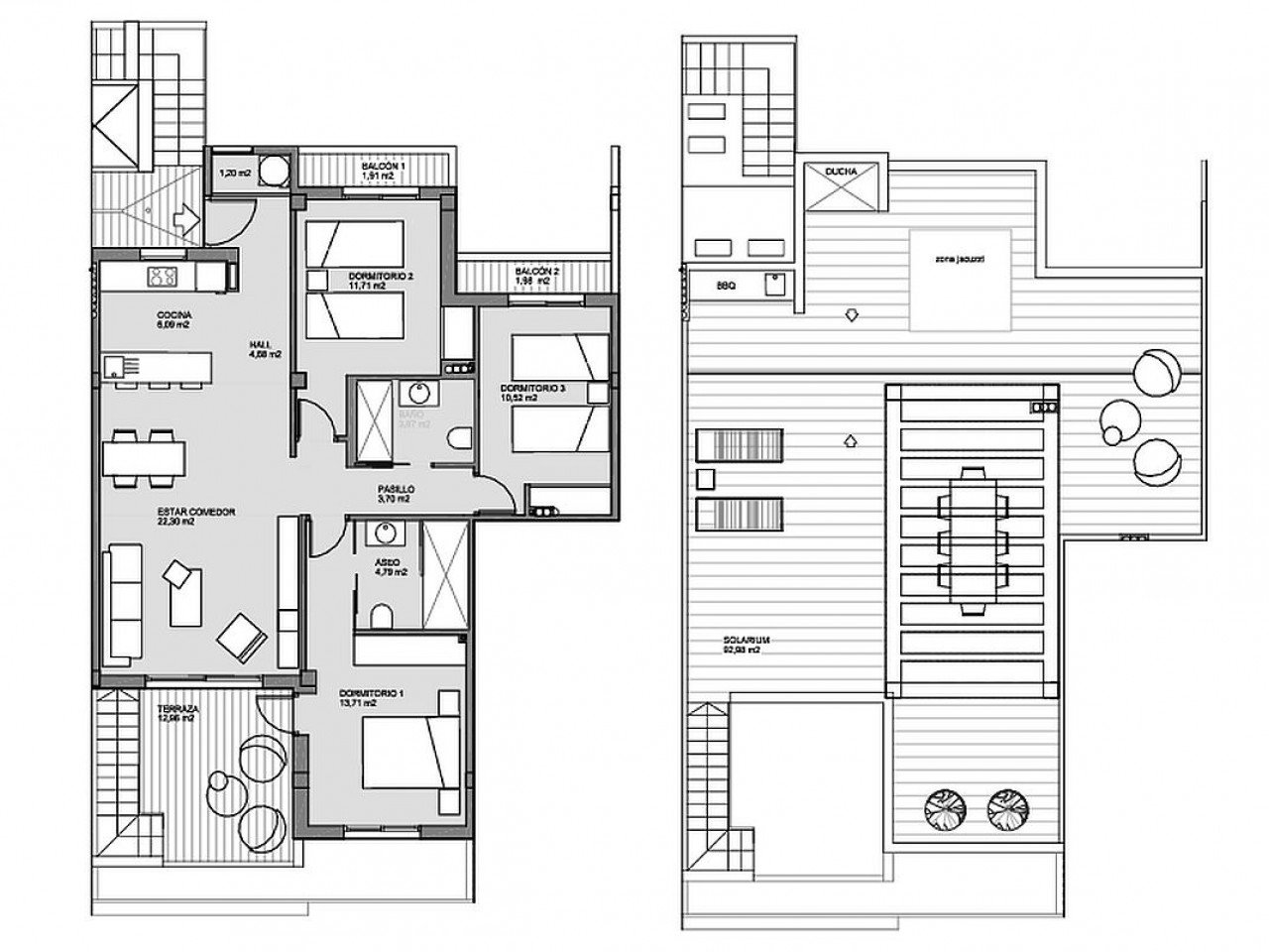 Herrliche Neubau-Anlage - Apartments und Penthouses mit 2 oder 3 Schlafzimmern