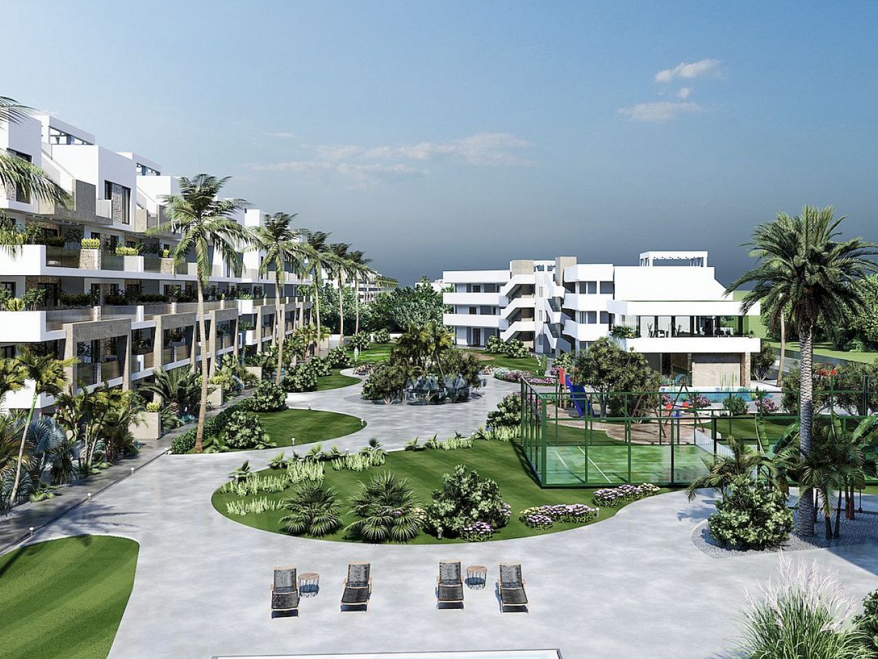 Herrliche Neubau-Anlage - Apartments und Penthouses mit 2 oder 3 Schlafzimmern