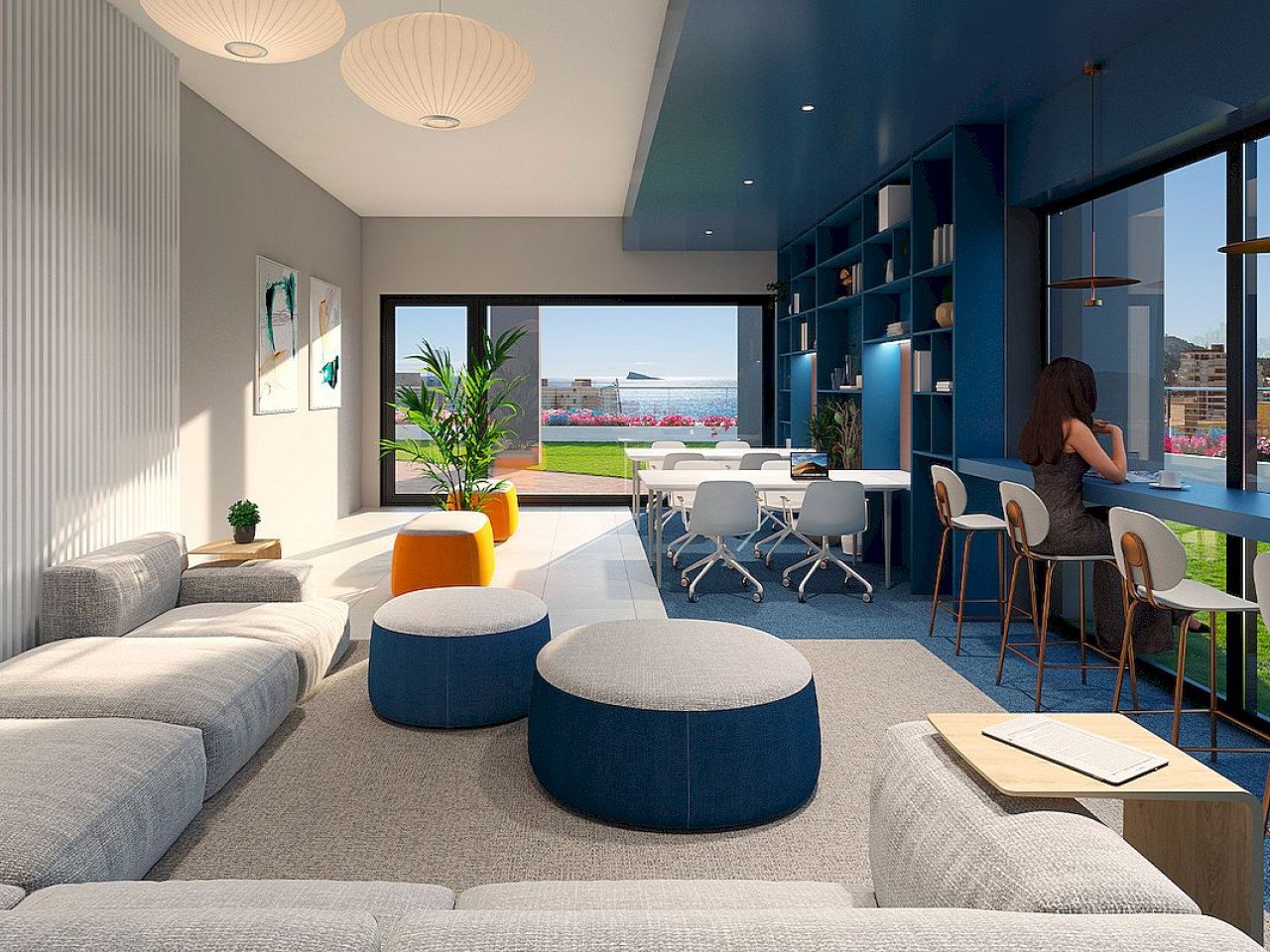 Moderner Skyscraper - Luxus-Apartments nur 50 m vom Poniente Strand