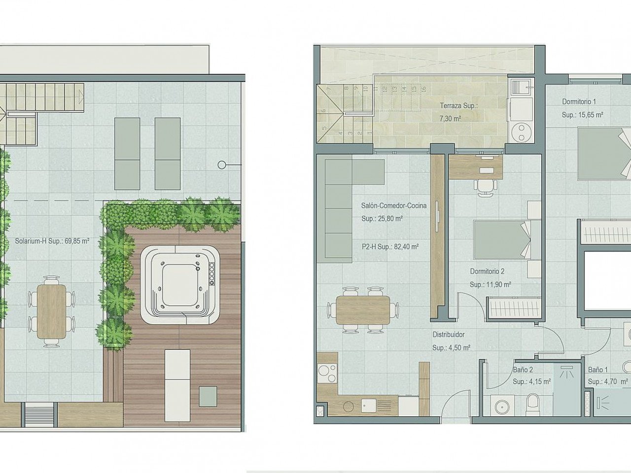 Preis-Hit - Modernes Neubau-Penthouse nahe Mar Menor