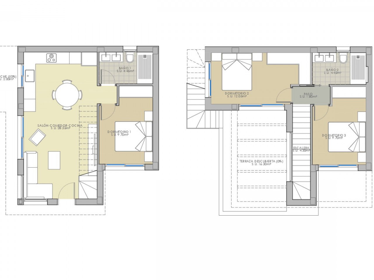 Elegante, freistehende Neubau-Villa in La Herrada