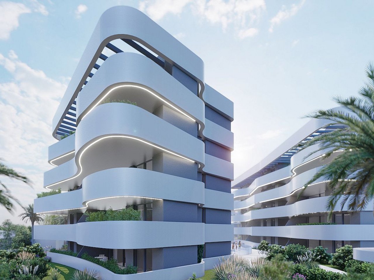 Neubau-Anlage - Top-Apartments mit einzigartigem Design in E Raso