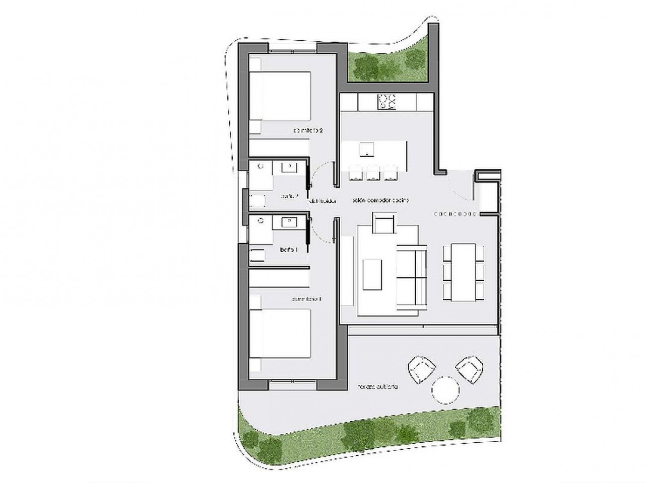 Neubau-Anlage - Top-Apartments mit einzigartigem Design in E Raso