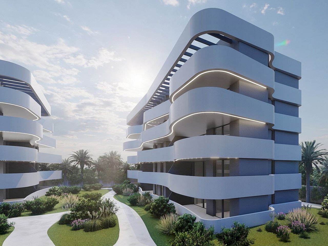 Neubau-Anlage - Top-Apartments mit einzigartigem Design in E Raso