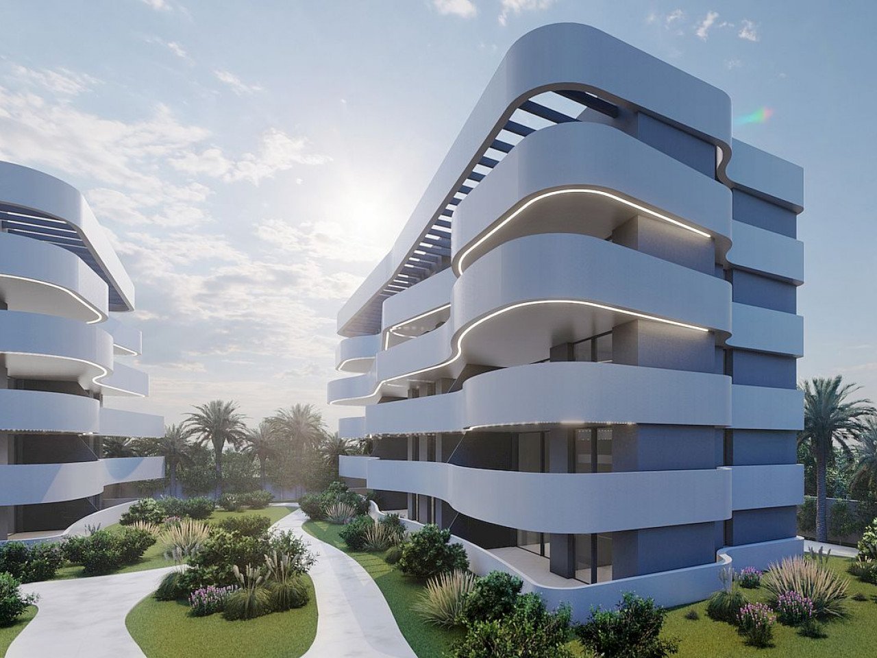 Neubau-Anlage - Top-Apartments mit einzigartigem Design in E Raso