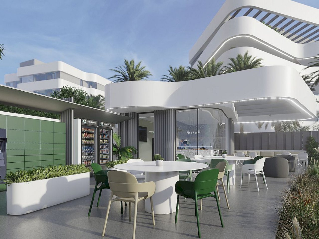 Neubau-Anlage - Top-Apartments mit einzigartigem Design in E Raso