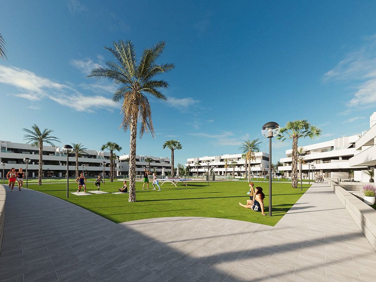 Attraktive Neubau-Ferienwohnungen - möbliert - große Gemeinschaftsflächen