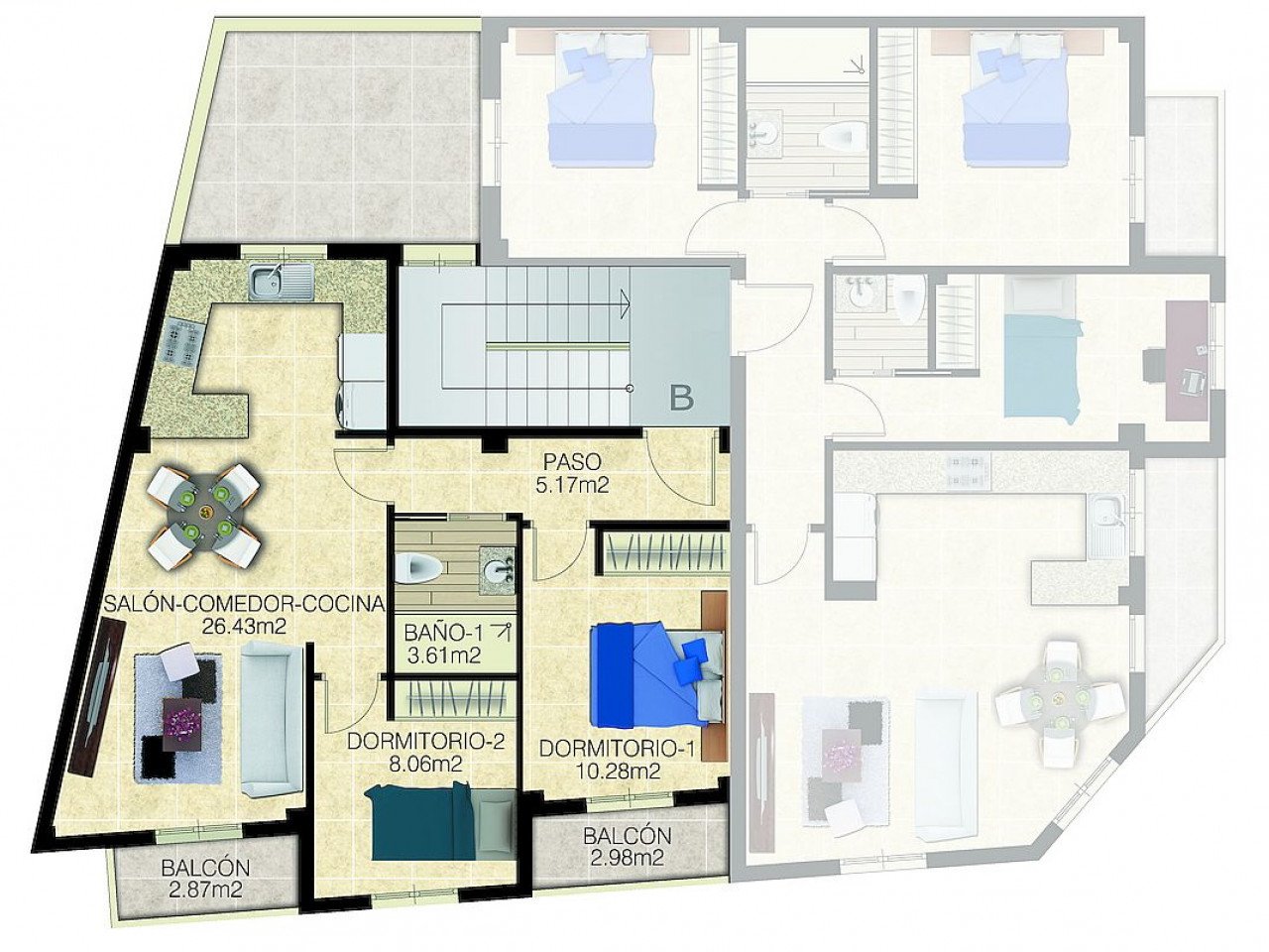 Brandneue Apartments im charmanten Ort Jacarilla mit guter Infrastruktur