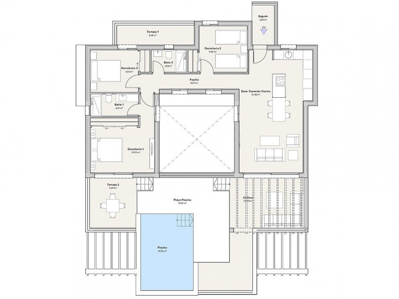 Exklusive und moderne Wohnanlage - Meer und Golf vor der Tür