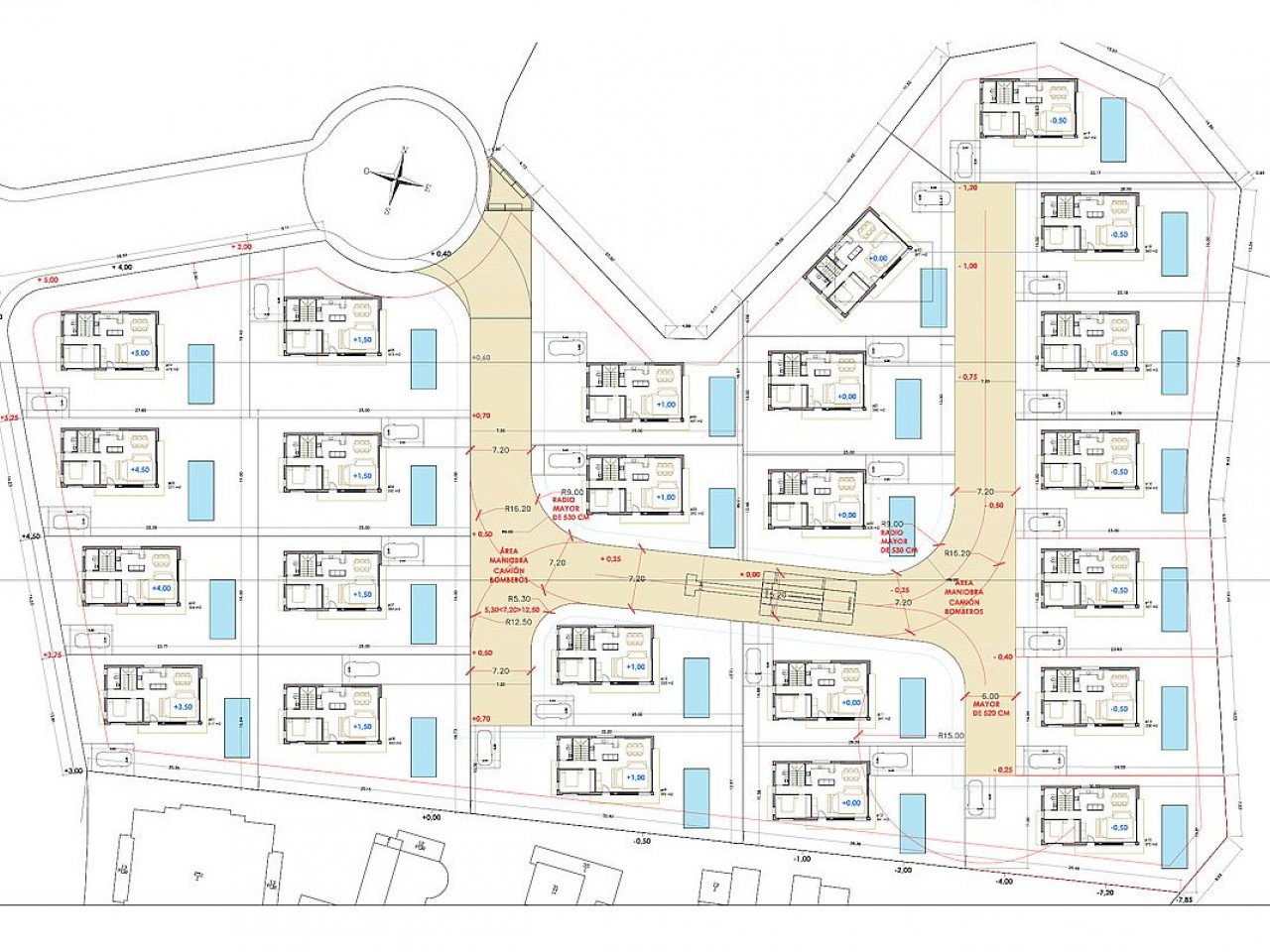 Exklusive neue Wohnanlage - Luxusvillen mit großem Pool