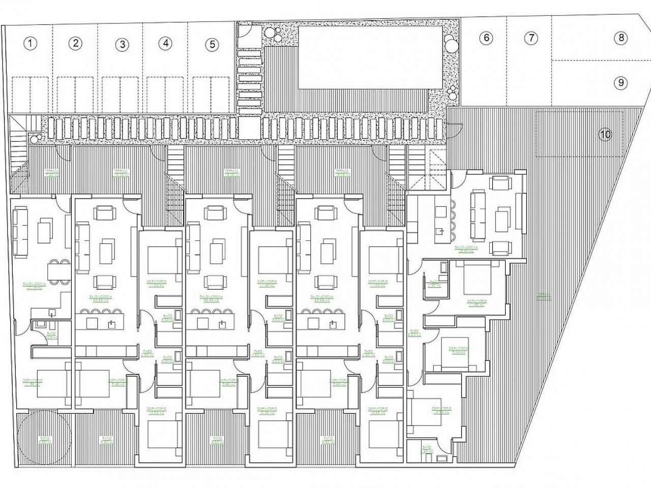 Neubau-Apartments in gewachsenem Wohngebiet nahe Stadtzentrum