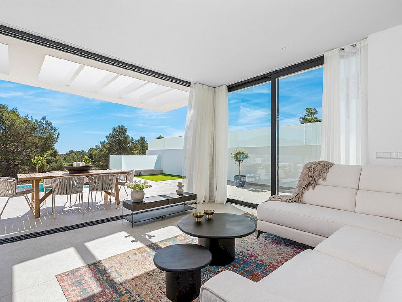 Exklusive Neubau-Villen in einzigartiger Lage mit Panorama-Blick Berge und Meer