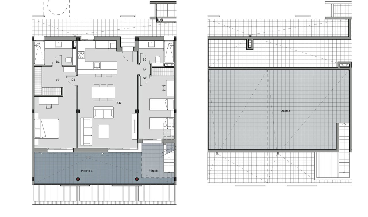 NEUBAU Großzügiges Penthouse nahe Es Trenc Strand