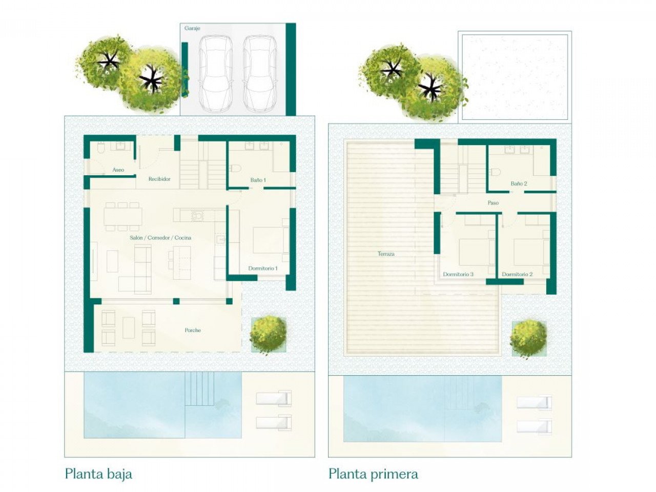 Luxuriöse Neubauvillen zwischen den historischen Städten Cartagena und Murcia - Hacienda del Álamo Golf Resort