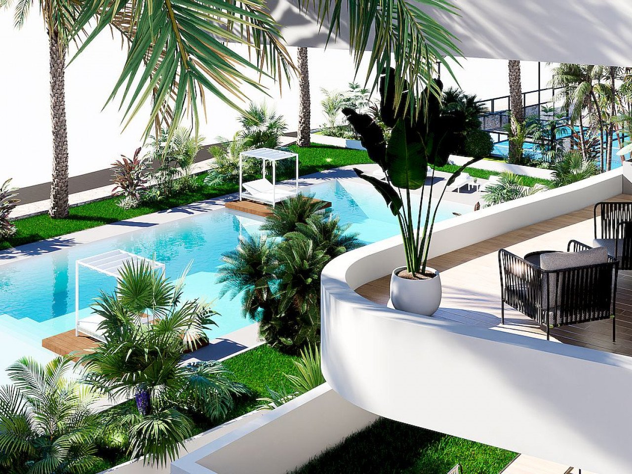 Luxus-Apartments Neubau in Finestrat zwischen dem Mittelmeer und Sierra Cortina