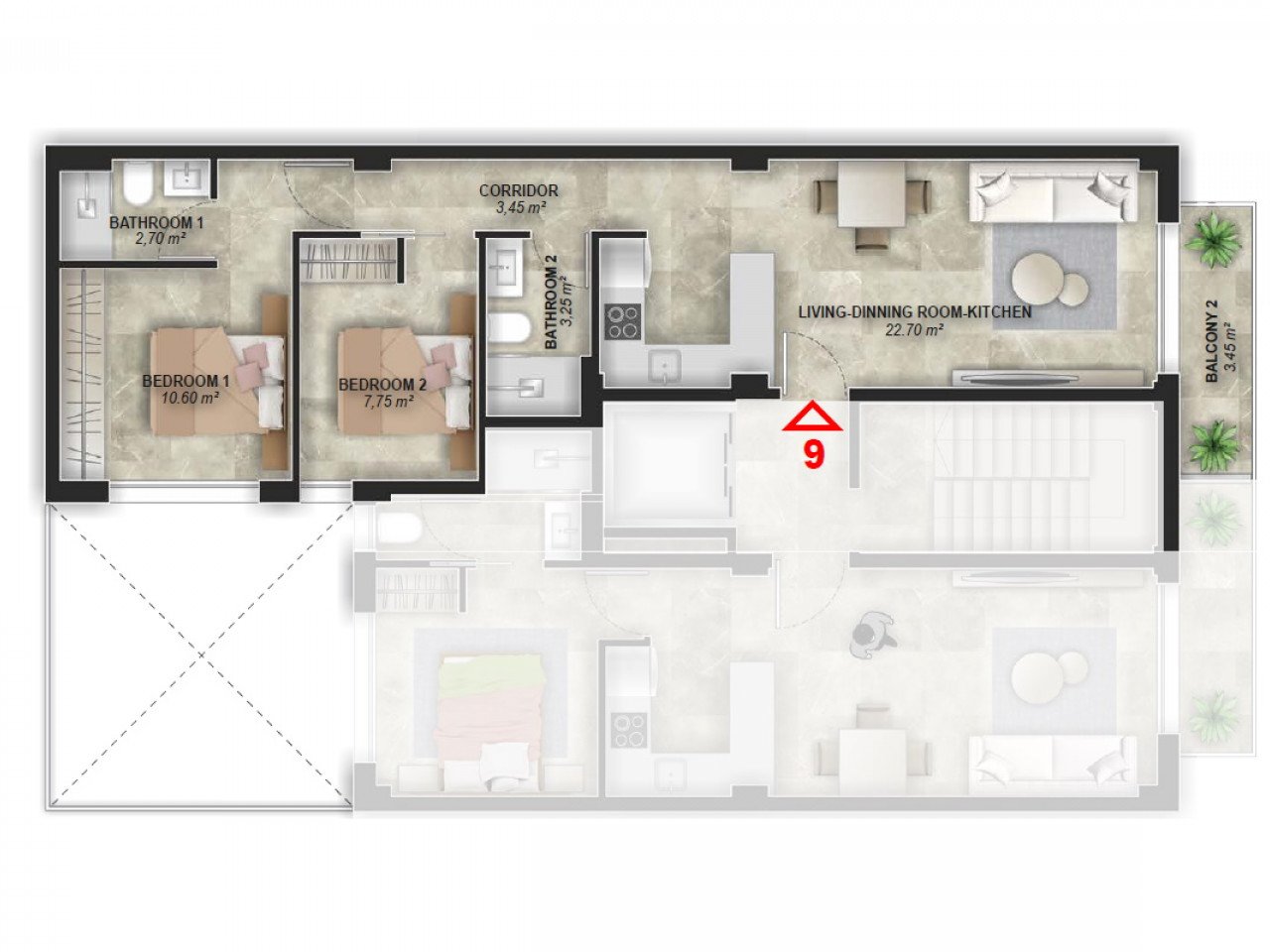 Hochwertige Neubau-Apartments - nur 190 Meter vom Acequion-Strand entfernt