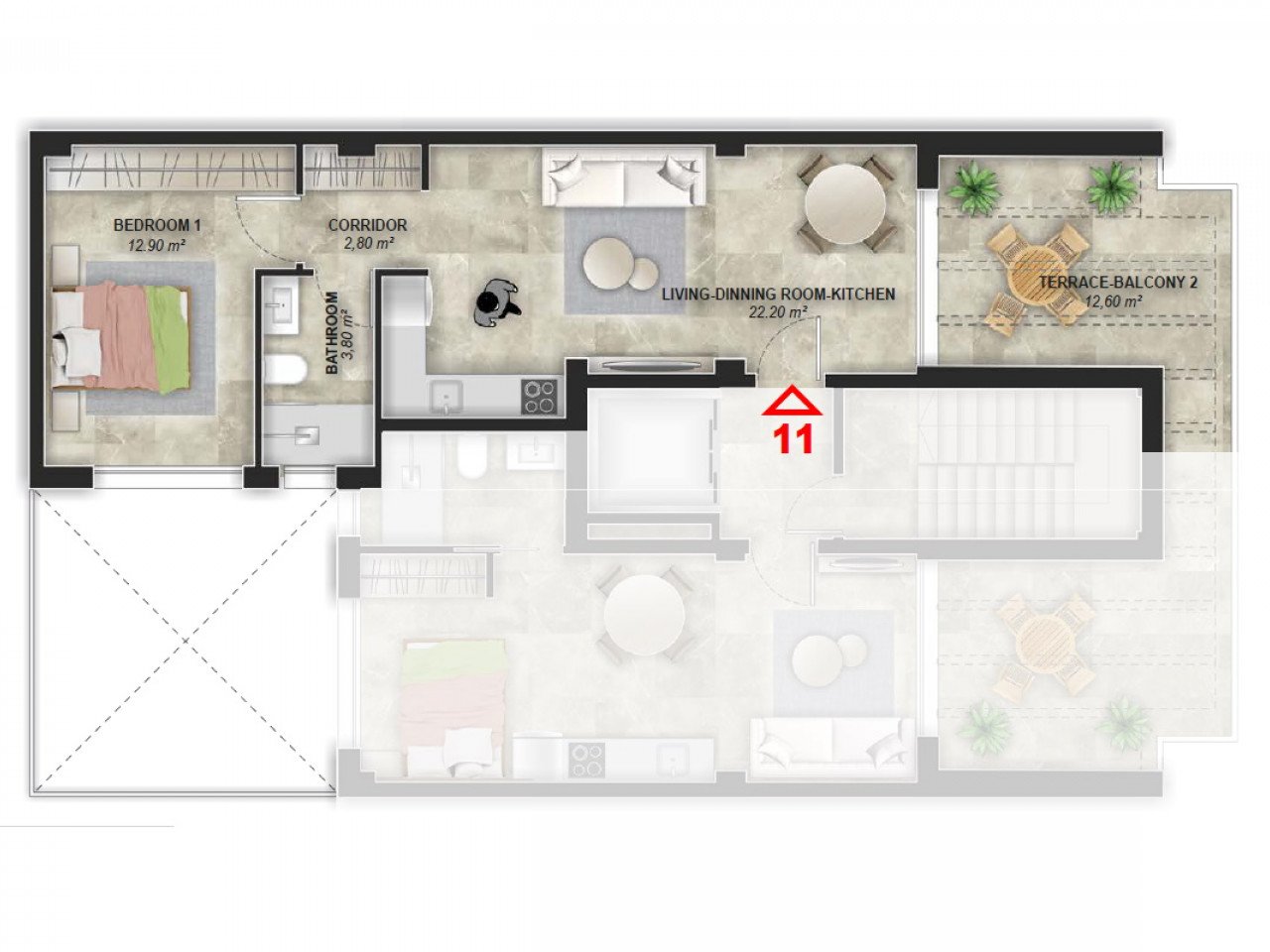 Hochwertige Neubau-Apartments - nur 190 Meter vom Acequion-Strand entfernt