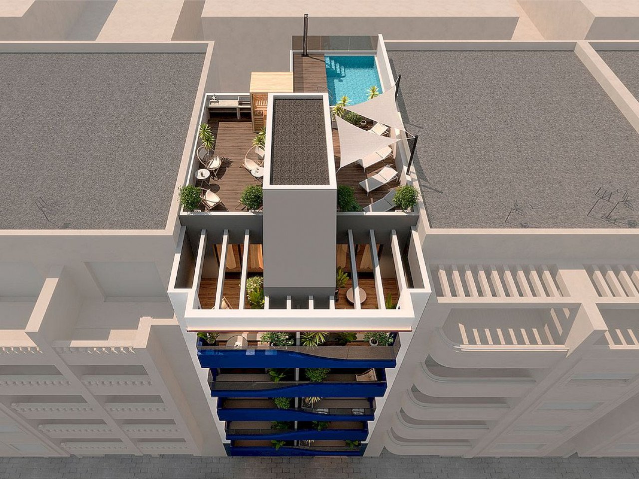 Hochwertige Neubau-Apartments - nur 190 Meter vom Acequion-Strand entfernt