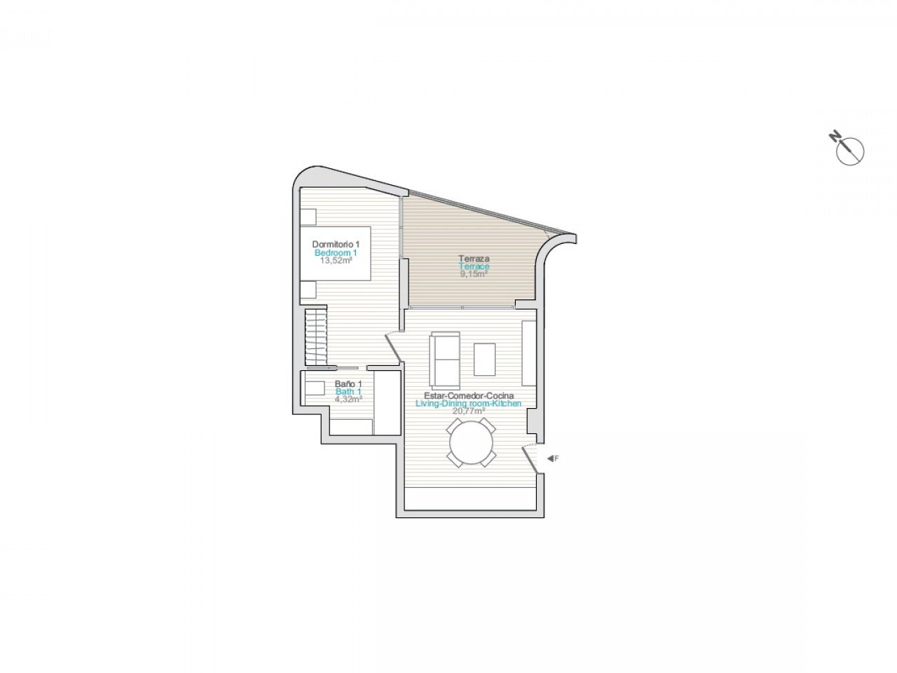 Neubau-Apartments in exklusiver Wohnsiedlung mit Meerblick