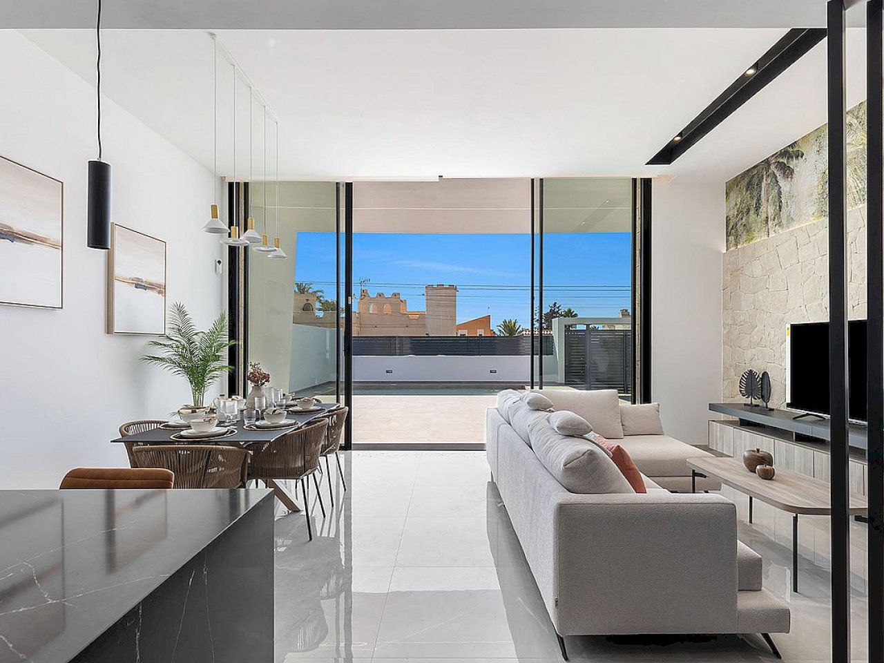 Neubau-Villen mit Pool in der exklusiven Gegend von Los Balcones - nahe Zentrum Torrevieja
