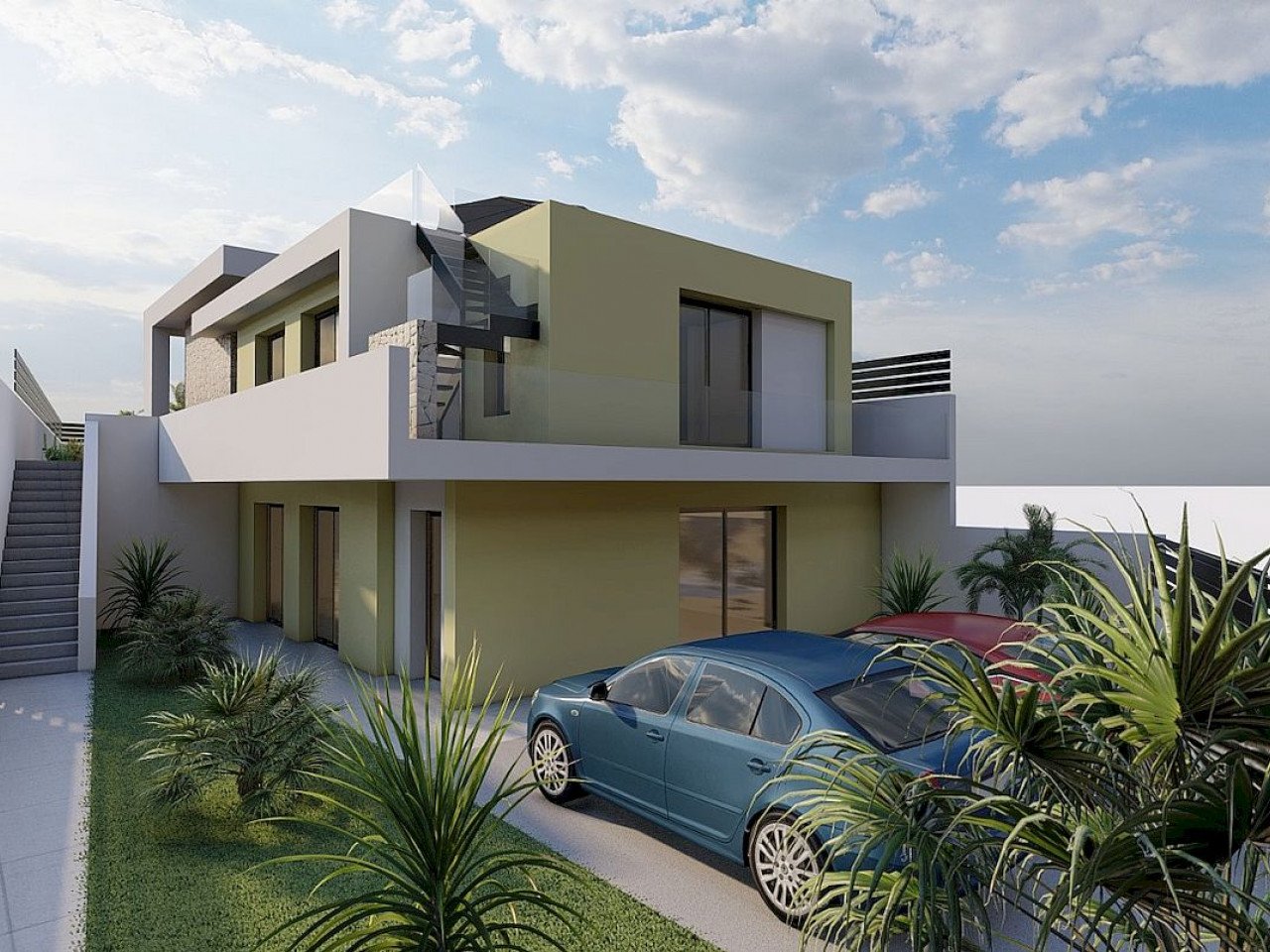 Neubau-Villen mit Pool in der exklusiven Gegend von Los Balcones - nahe Zentrum Torrevieja