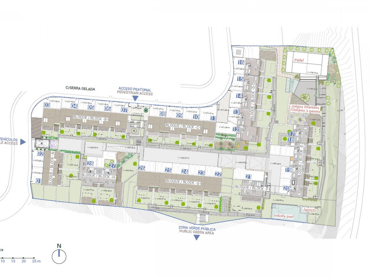 Neubau-Village in La Nucia - moderne Wohnanlage in der schönen Küstenregion von La Nucia