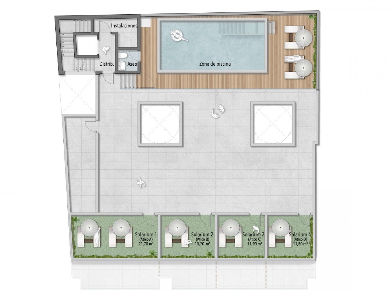Moderne Neubau-Apartments - nur 250 m zum El Cura Strand