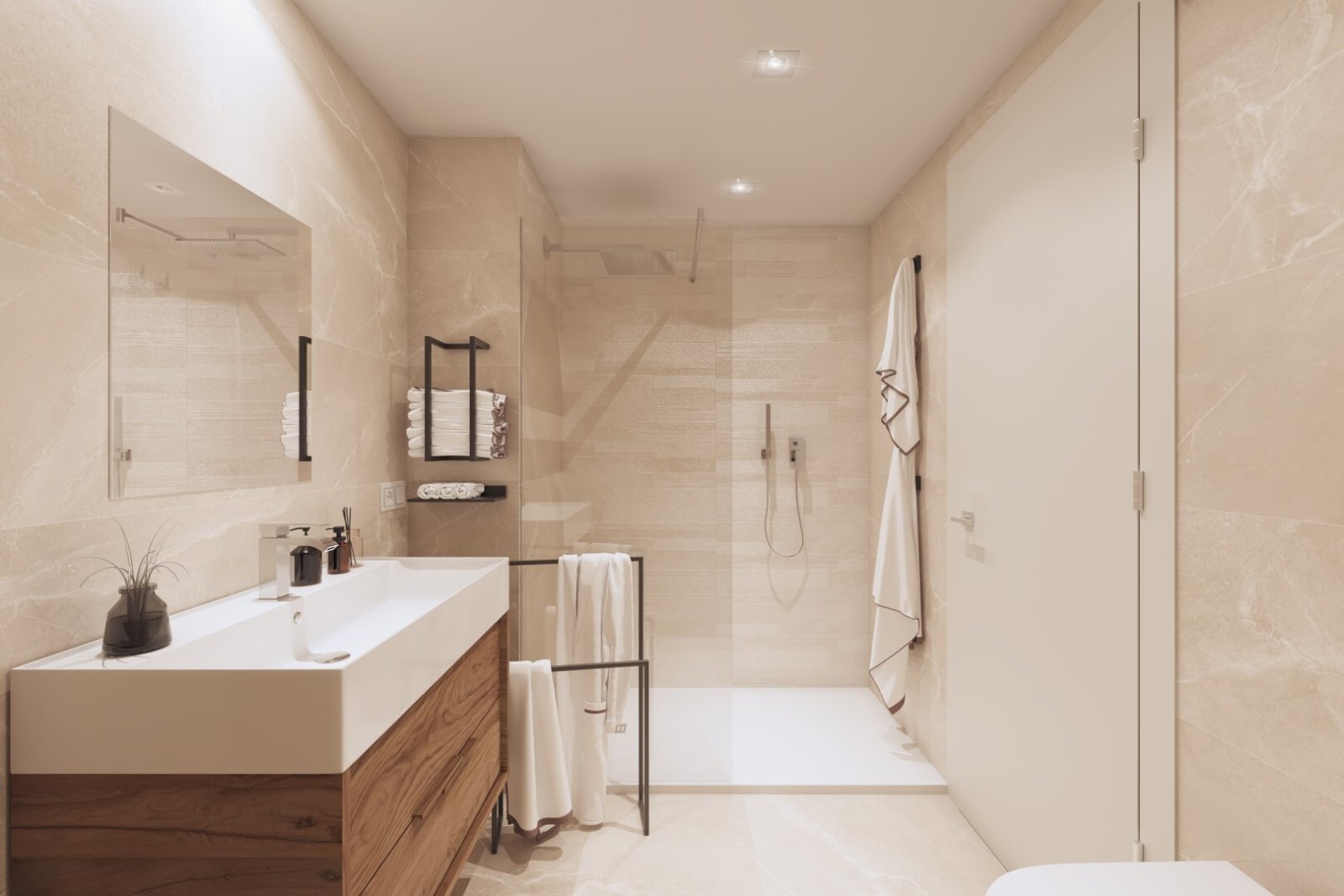 Neubau-Apartment im andalusischen Stil in wunderbarer Naturumgebung