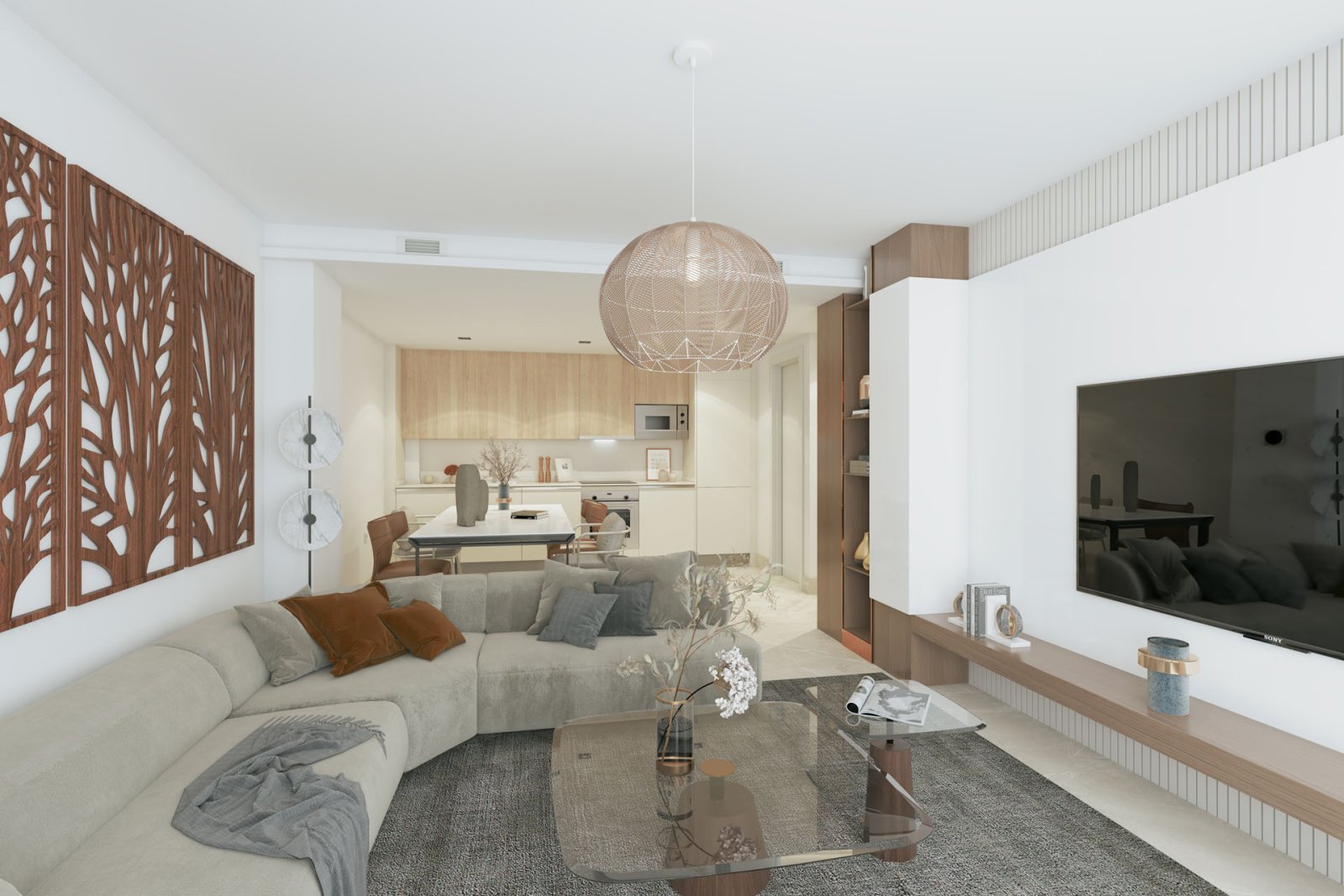 Neubau-Apartment im andalusischen Stil in wunderbarer Naturumgebung