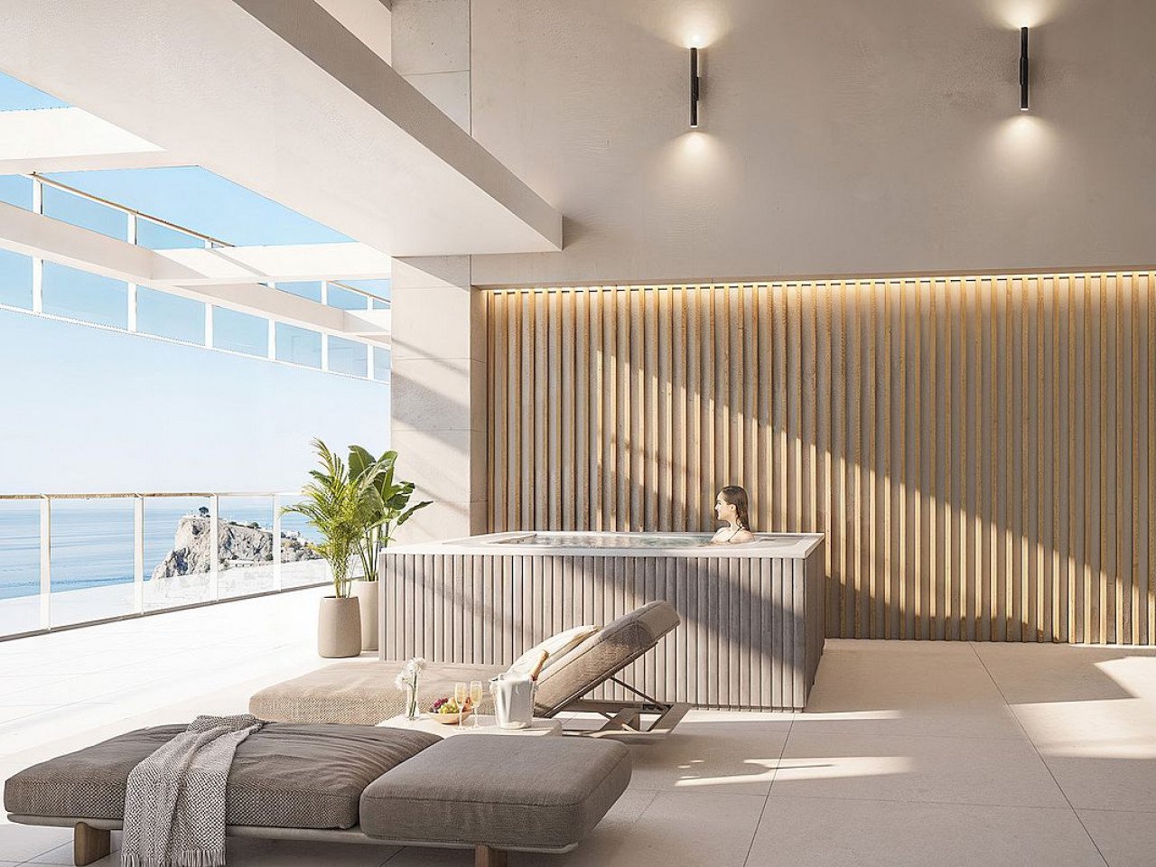 Ultimatives Wohnen am Poniente Strand - höchstes Wohngebäude Europas