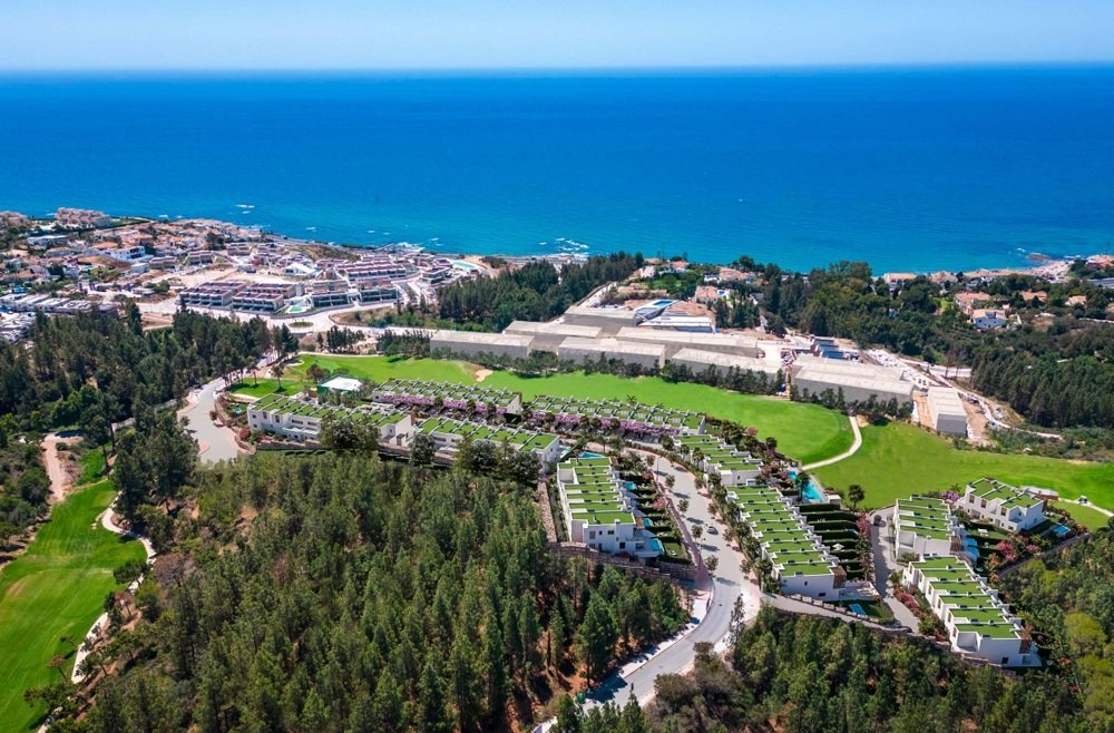 Neubau-Golf-Villen mit Meerblick in El Chaparral, Malaga 