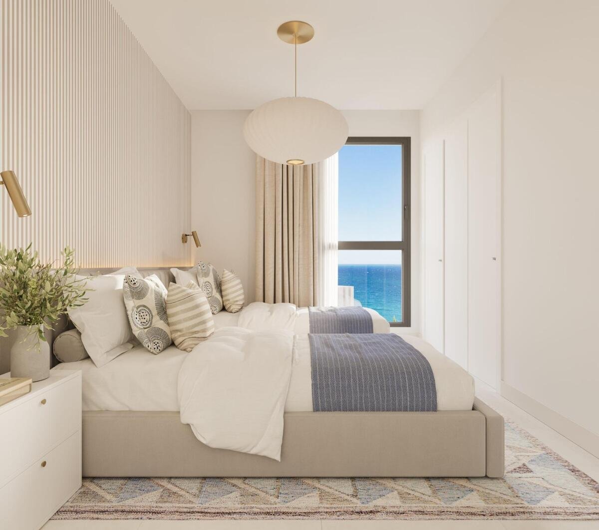 Sensationell - Neubau-DH-Villa in erster Meereslinie