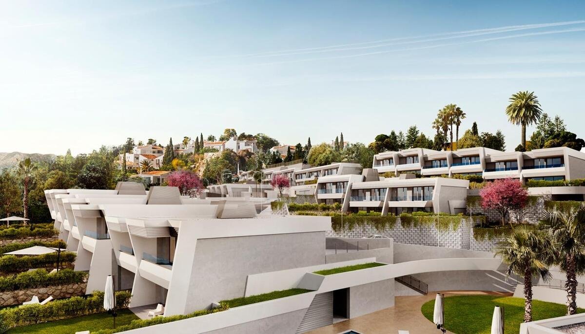 Mijas: Neubau, 3 Schlafzimmer, 3 Badezimmer Stadthaus in Mijas Mijas: Neubau, 3 Schlafzimmer, 3 Badezimmer Stadthaus in Mijas