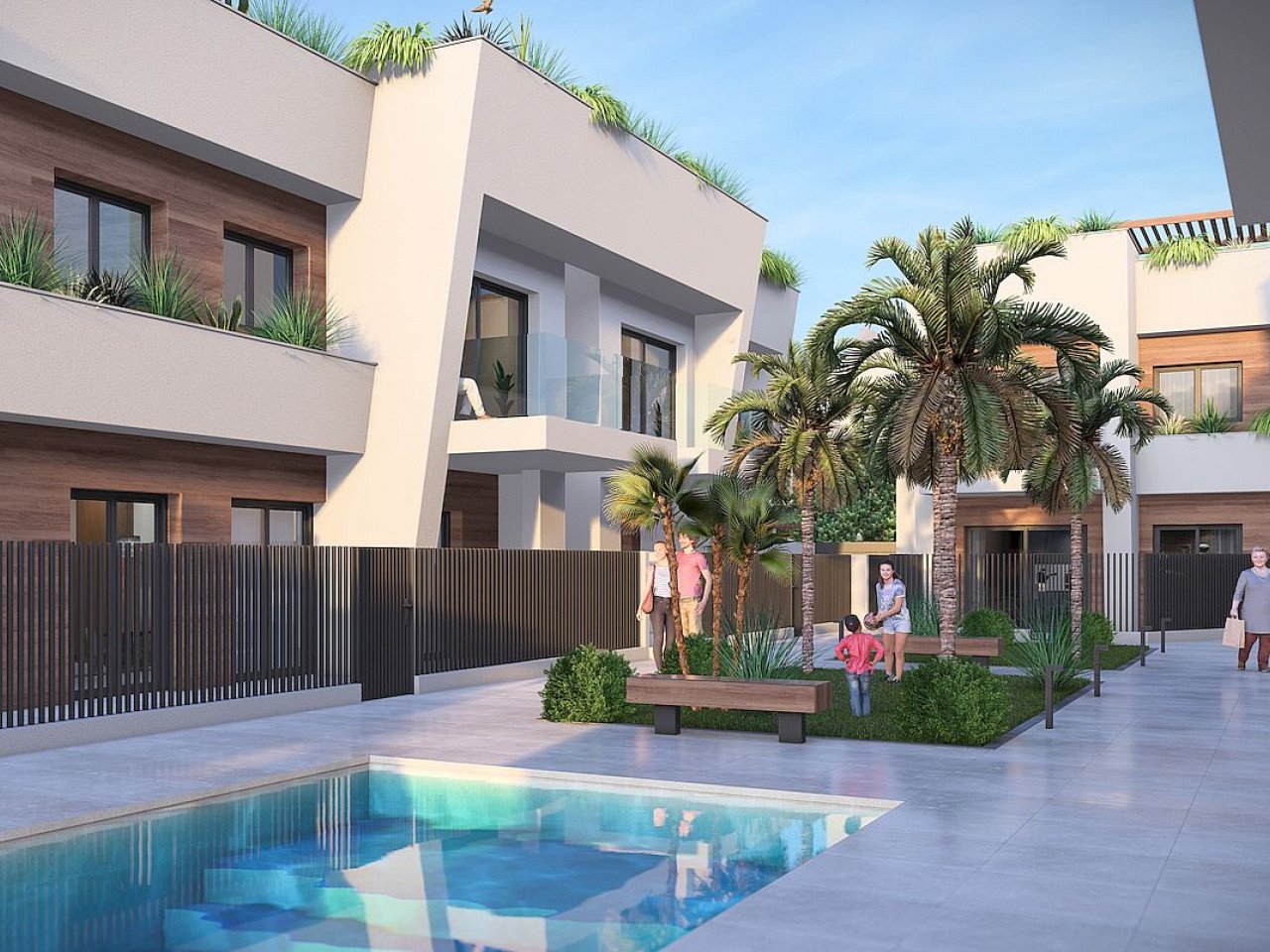 Stilvoller Neubau-Komplex im Herzen der Stadt, 10 Minuten zum Meer