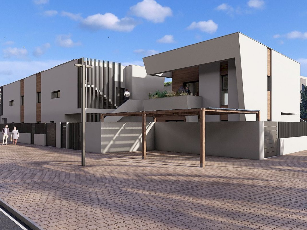 Stilvoller Neubau-Komplex im Herzen der Stadt, 10 Minuten zum Meer