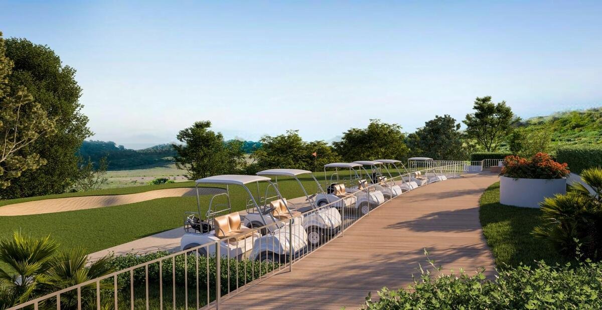 Moderne Neubau-Wohnungen am Estepona Golfplatz - Naturumfeld