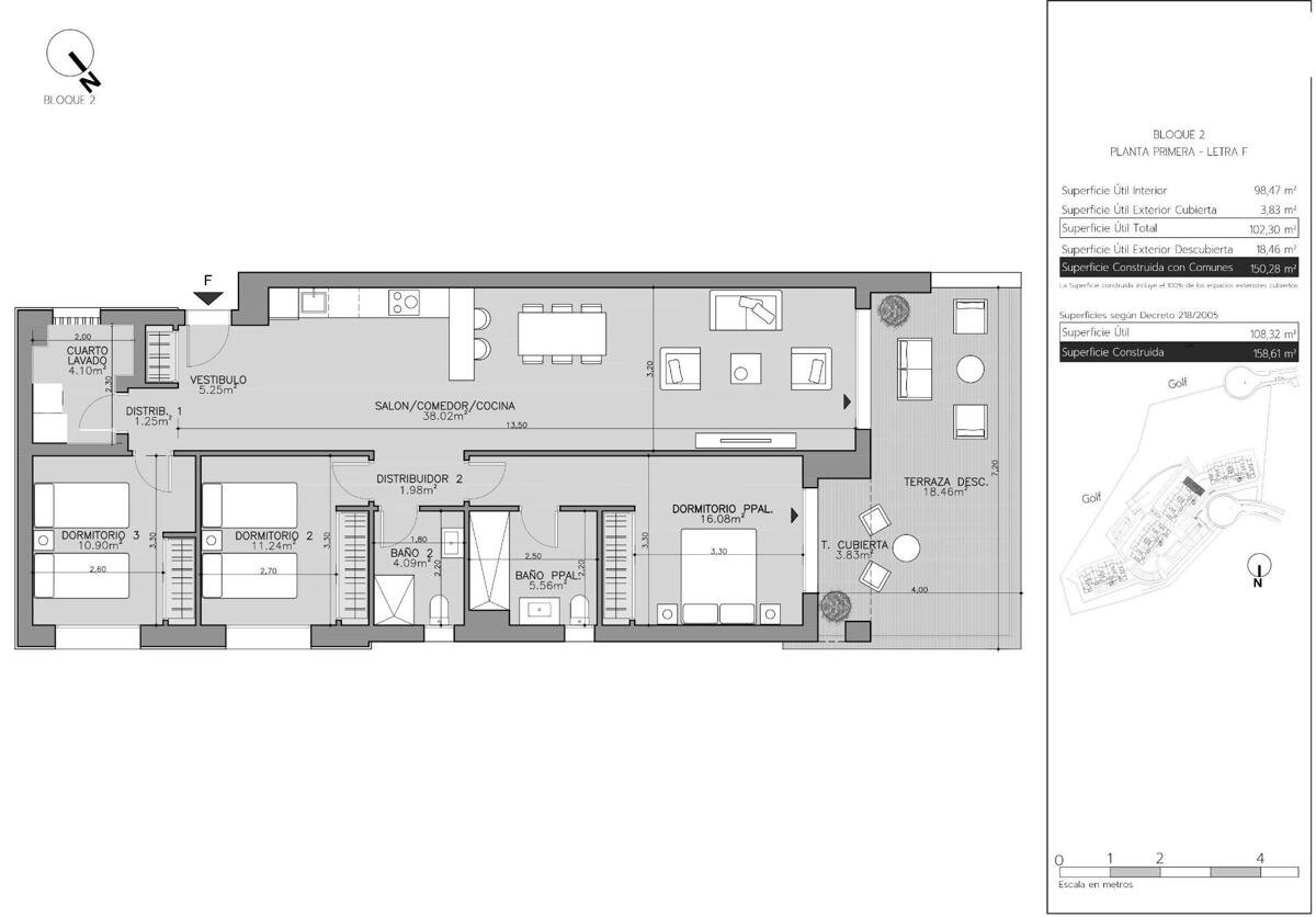 Neubau, 3-Zimmer, 2-Bad-Wohnung in La Línea de la Concepción