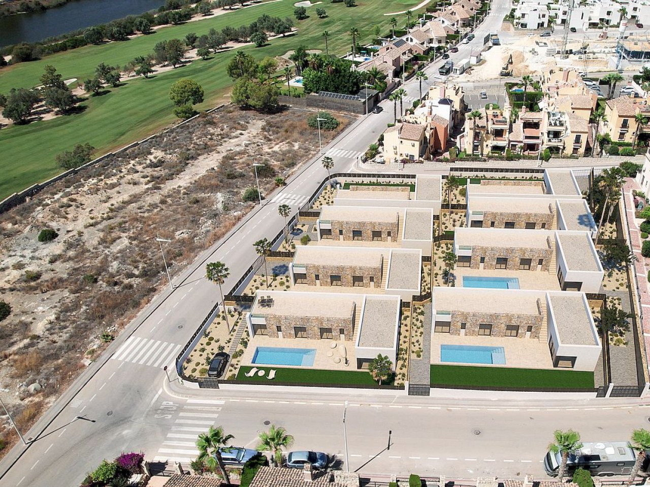 Exklusive Anlage mit luxuriösen, modernen Neubau-Villen mit privaten Pools - La Finca