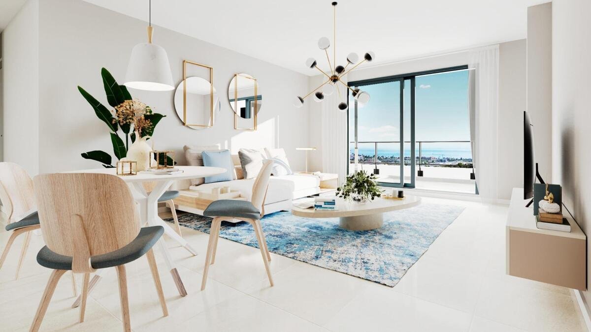 Neuer Bau, 2 Schlafzimmer, 2 Badezimmer Penthouse in Estepona