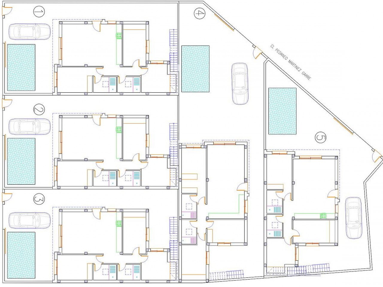 Neuer exklusiver Komplex mit 5 freistehenden Villen mit privatem Pool