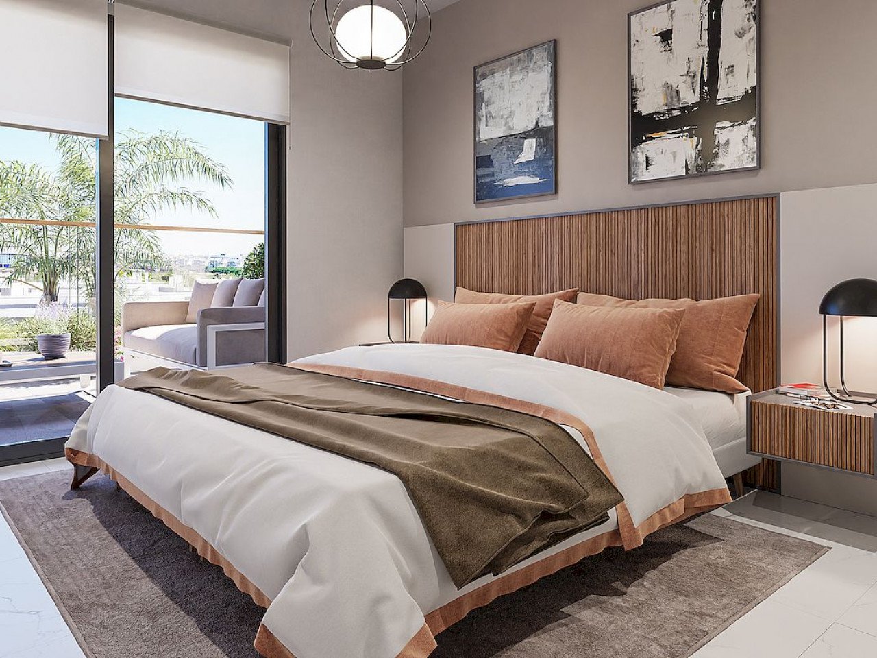 Neue großzügige Wohnanlage nahe Lagunen und Meer - Torrevieja