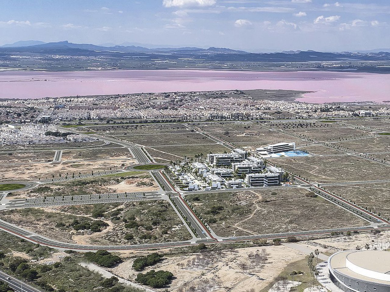 Neue großzügige Wohnanlage nahe Lagunen und Meer - Torrevieja