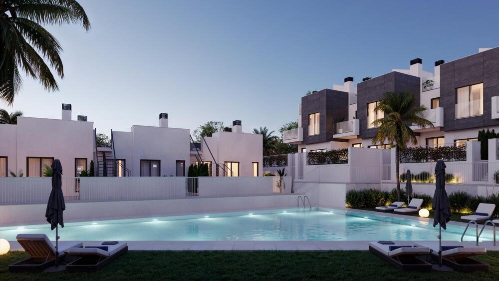 Fuengirola: 3-Bett moderne Stadthäuser mit Meerblick in Fuengirola Fuengirola: 3-Bett moderne Stadthäuser mit Meerblick in Fuengirola