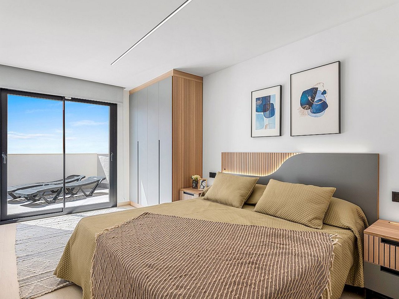 Modernes Neubau-Penthouse - große Terrasse - möbliert!