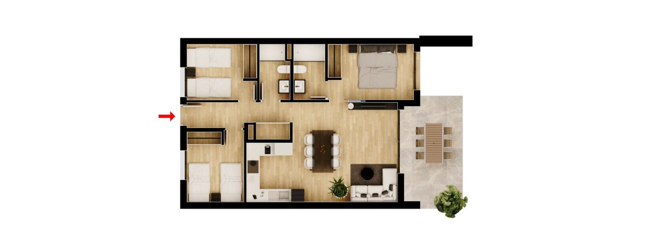 Tolle NEUBAU-Apartments nahe Alicante - 3 Schlafzimmer - beste Aussichten!