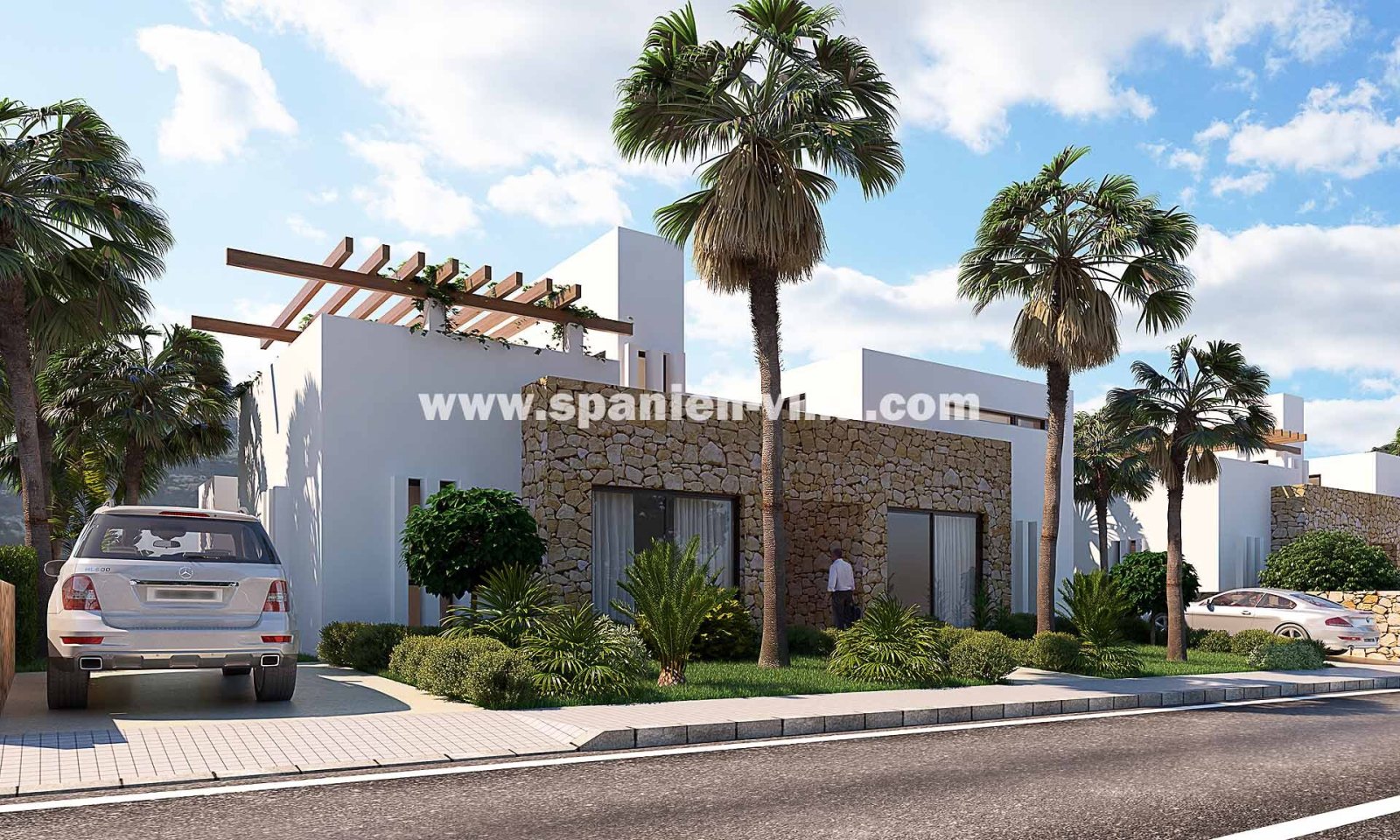NEUBAU-Golf-Townhouses - mit Pool - in Golfanlage nahe Alicante